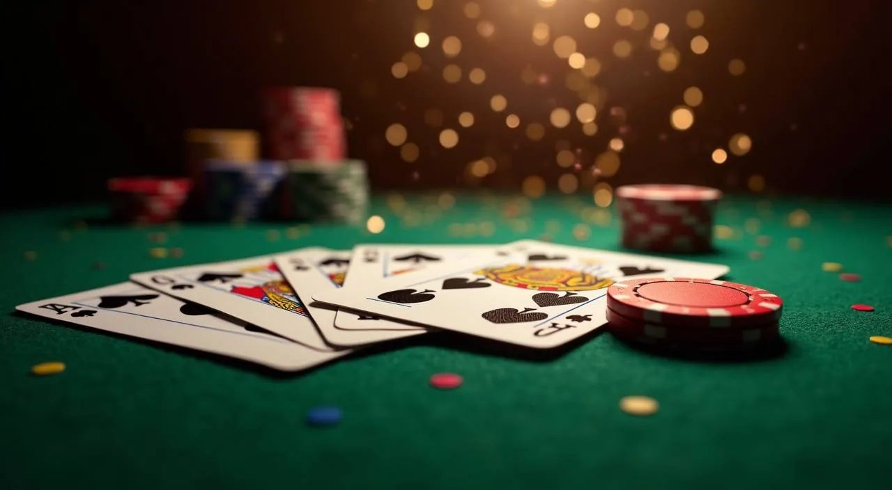 Baccarat Green Table